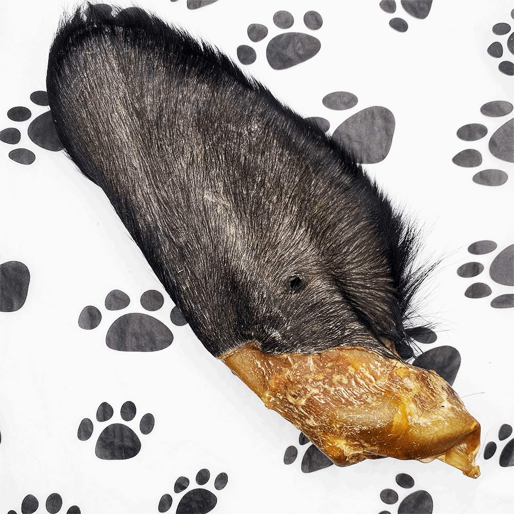 Large Cow Ear With Fur - Pawsitive Treats